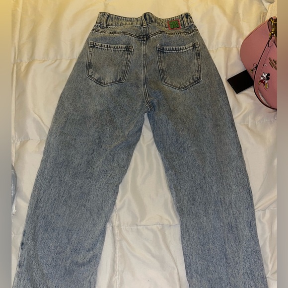 blue ripped empyre jeans size 2 - Picture 2 of 2